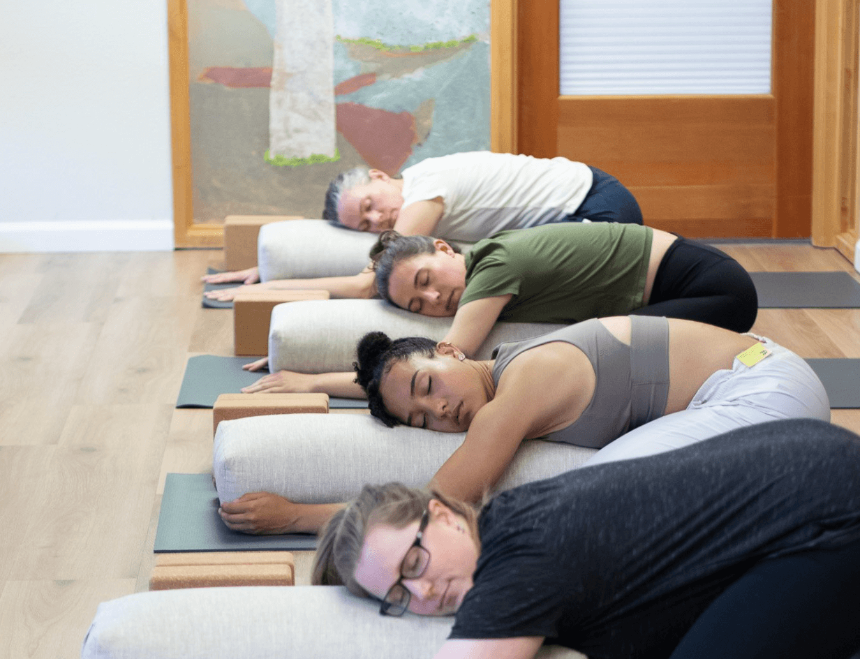 Postpartum Yoga – Birthing Parent + Babe image