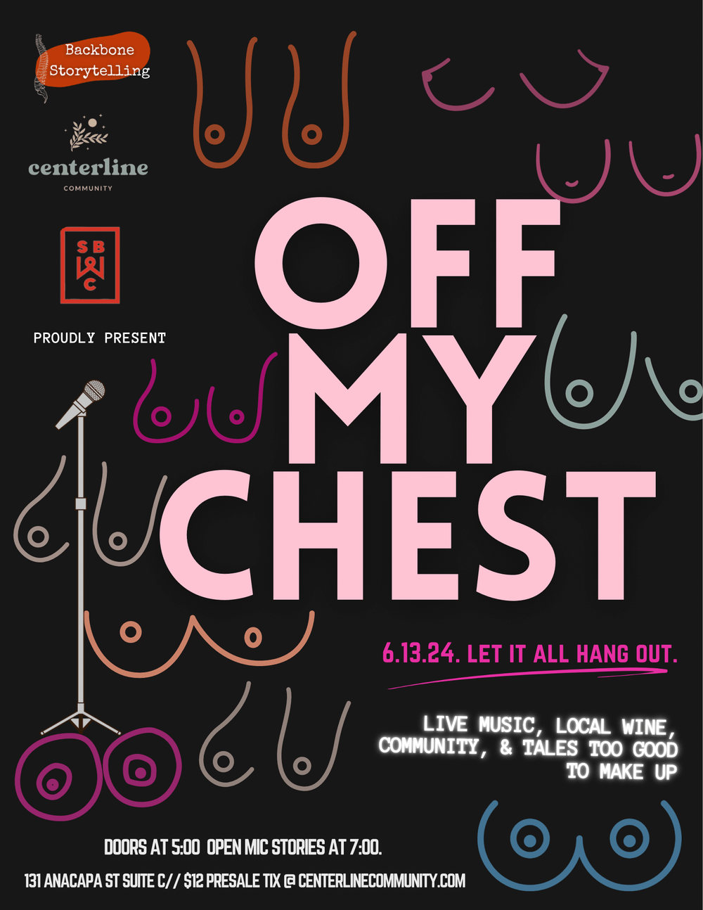 Storytelling Event: OFF MY CHEST