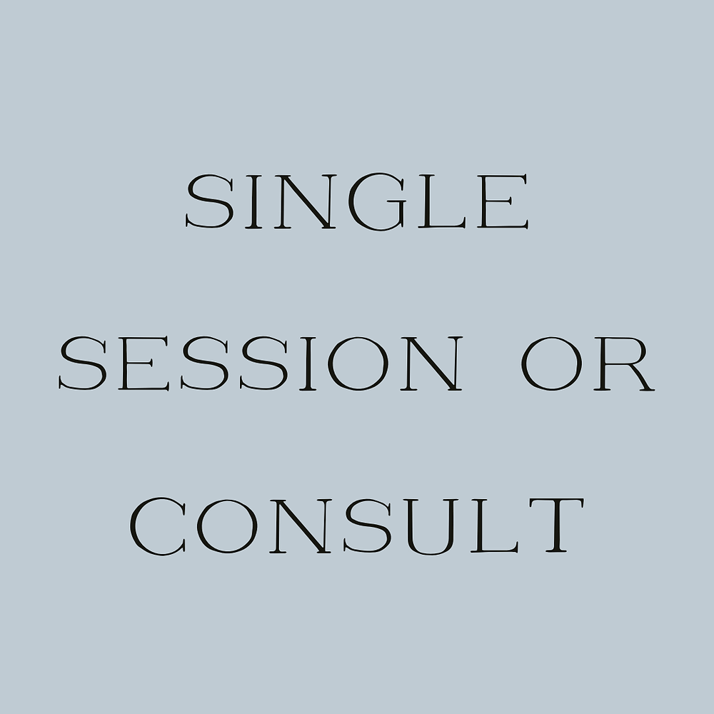 Single Session or Consult